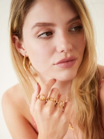 Grove ring - zilver