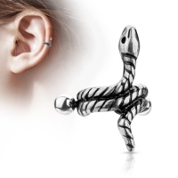 Piercing Schlangen-Ohrmanschette