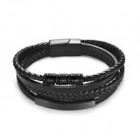Cooles schwarzes Armband