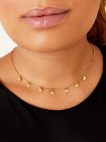 Ketting schelpjes - zilver