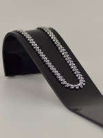 Ketting bladeren - zilver