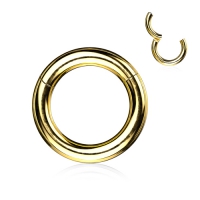 Clickerring Gold 6 x 12 mm