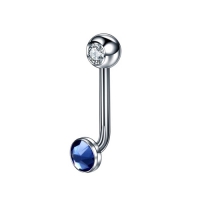 Piercing Titan blau 1,6x11