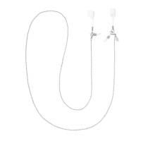 Sonnenbrillen-/Airpods-Kordel mit silbernen Kugeln
