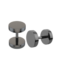 1,2 mm Stecker 8 mm schwarz (2 Stück)