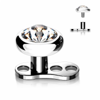 Dermal Anchor Titan 3 Löcher inkl. 4 mm Spitze