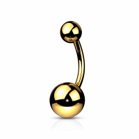 Piercing Titan goldfarbene Basis
