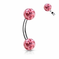 Piercing Ferido rosa