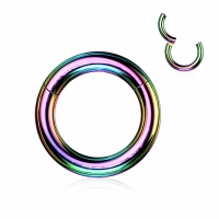 Clickerring Regenbogen 3 x 12 mm
