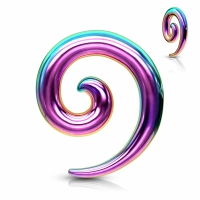2,4 mm Kegelspirale Regenbogenfarbe