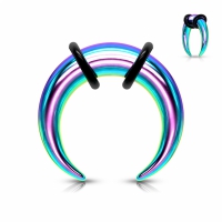 1,6 mm konisch, C-Form, Regenbogen