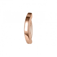 Piercing ovales, schlichtes Design Rose 12mm