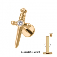 Durchdringendes Schwert 1,2x6 Gold