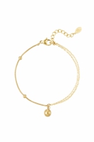 Armband mit Kugeldesign - Gold