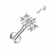 Piercing Titan Schneeflocke 1,2x8