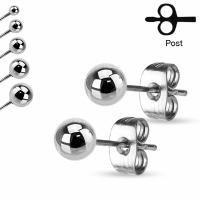 Ohrringe Kugel 3 mm