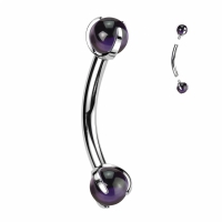 Piercing Amethyst 1,2x8