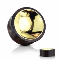 Doppelt ausgestelltes Goldblechzentrum 22mm
