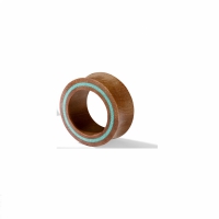 Doppelt ausgestellter Türkisrand 22 mm
