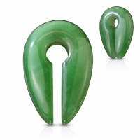 10 mm Jade-Schlüsselloch-Anhänger