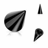 Spike Stahl 1,2x3 - schwarz