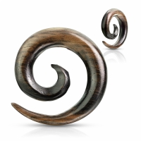 6 mm konische Spirale Ebenholz