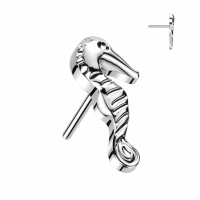 Piercing Seepferdchen Push In 1,2x8