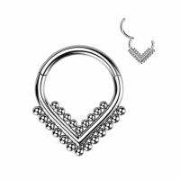 Clickerring V-Form Doppelkugellinien