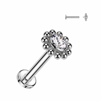 Piercing Perlenkante 1,2x6