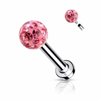 Piercing Ferido Epoxid rosa 8mm