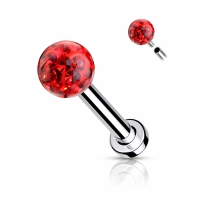 Piercing Ferido Epoxid rot 8mm