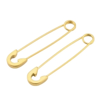 goldene Sicherheitsnadel