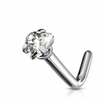 Nasenpiercing Herz oben 3mm