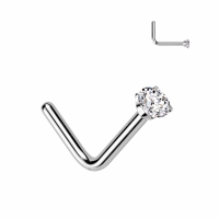 Nasenpiercing rund oben 3mm