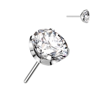 Titan CZ Stein Top 1,2x6x4 zum Einstecken
