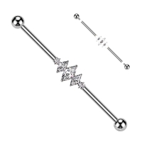 Industrial Piercing große Marquise
