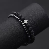 Armband Set Lavastein