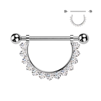 Brustwarzenpiercing Pflastersteine