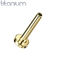Titan-Einsteckstab 1,2x7mm goldfarben