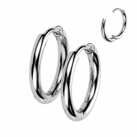 Ohrringe mit Titanbasis 12 mm