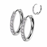 Ohrringe Titansteine ​​12mm