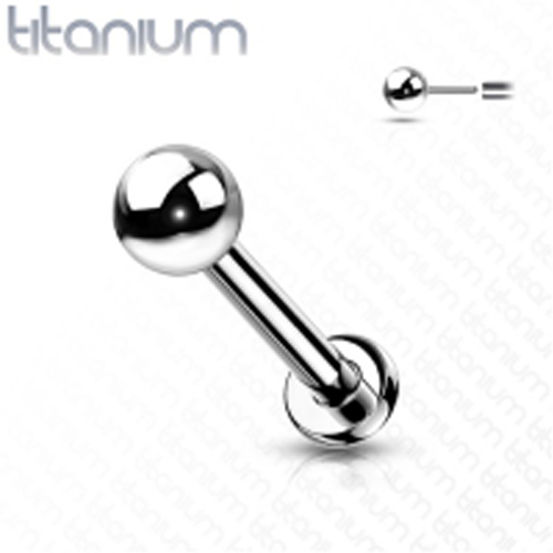 Piercing titanium basis push in Piercing titanium basis push in