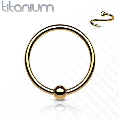 Piercing titanium buigbare ring Piercing titanium buigbare ring