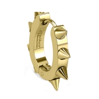 Ohrpiercing Punk vergoldet (2 Stück)