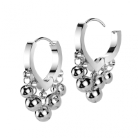 Goldene Kugel-Ohrringe