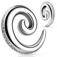 4 mm Kegelspirale mit Stein