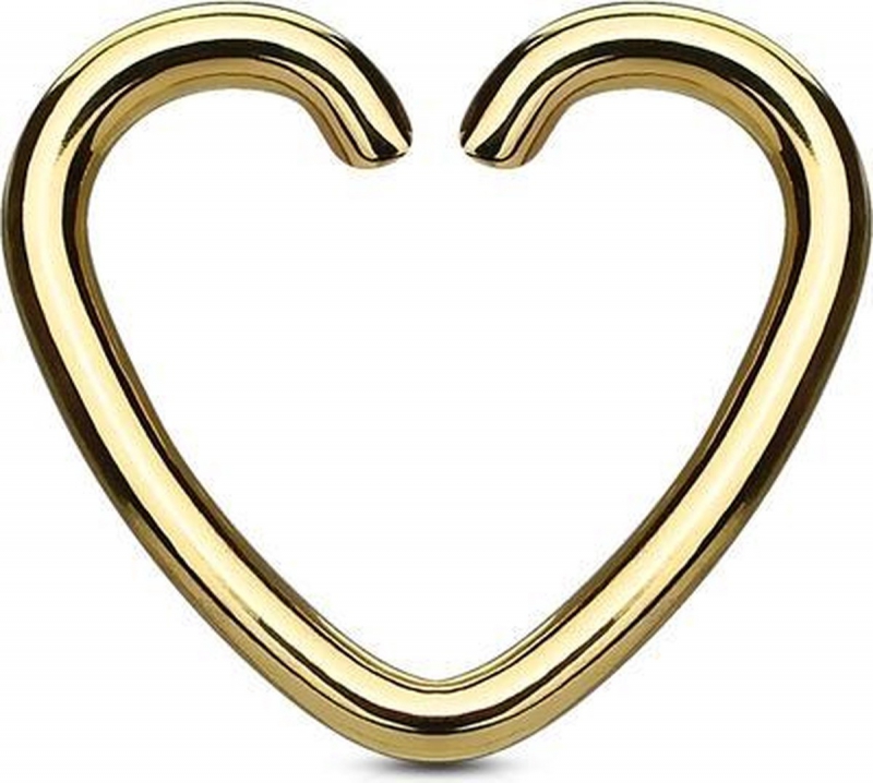 Fake piercing hartje Fake piercing hartje