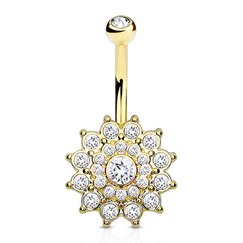 Navelpiercing dahlia Navelpiercing dahlia