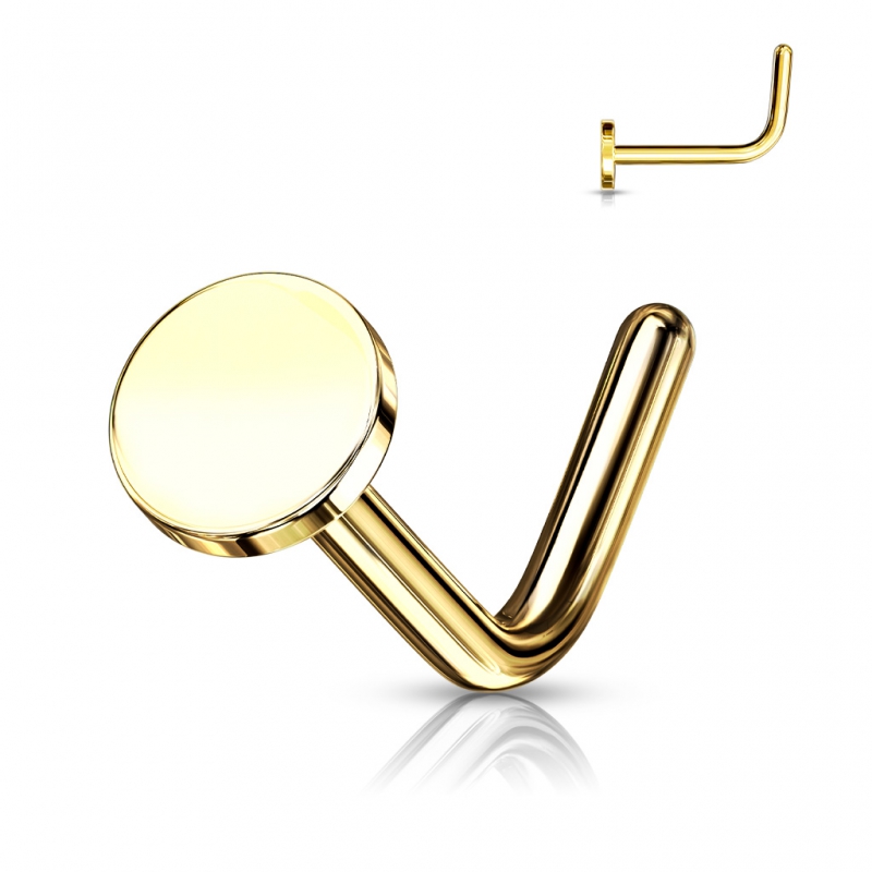 Neuspiercing L-bend platte top 0.8x6x3 Neuspiercing L-bend platte top 0.8x6x3