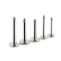 Staafje chirurgisch staal stud extern 1.6